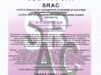 Certificat SSM EGERO